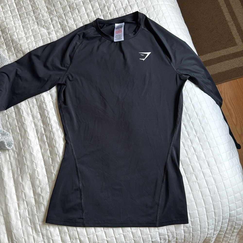 Women’s Black Shirt by Gymshark - Picture 4 of 5